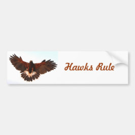 Hawks Rule Bumpersticker