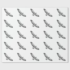 Hawks Wrapping Paper Cadeaupapier