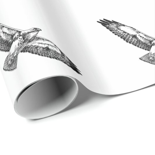 Hawks Wrapping Paper Cadeaupapier (Rol Hoek)