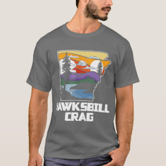 Hawksbill Crag Arkansas Artistieke Natuur in openl T-shirt