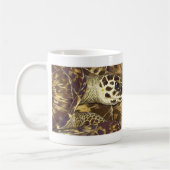 Hawksbill Zee Turtle Graphic Koffiemok (Links)