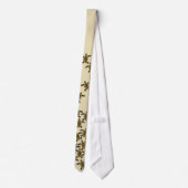 Hawksbill Zee Turtle Hatchlings Necktie Stropdas (Achterkant)