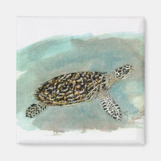 Hawksbill Zee Turtle Magneet