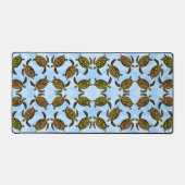 Hawksbill Zee Turtle Ocean Bureaumat (Voorkant)