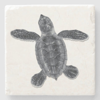 Hawksbill Zee Turtle Stone Onderzetter