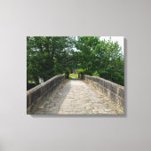 Hawksclough Bridge, Mytholmroyd Canvas Afdruk (Voorkant)