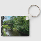 Hawksclough Bridge over the River Calder Sleutelhanger (Voorkant)