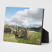 Hawkshead Cumbria England Kaart Poster Fotoplaat (Zijkant)