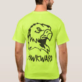 Hawkward - Awkward Hawk Pun T-shirt (Achterkant)
