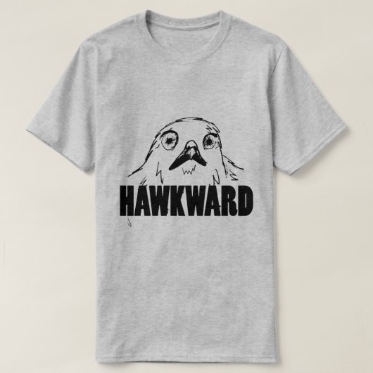 Hawkward T-shirt (Design voorkant)