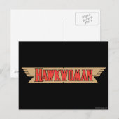 Hawkwoman Logo Briefkaart (Voorkant / Achterkant)