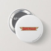 Hawkwoman Logo Ronde Button 5,7 Cm (Voorkant /achterkant)