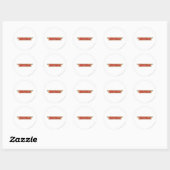 Hawkwoman Logo Ronde Sticker (Vel)