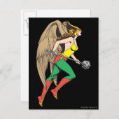 Hawkwoman Profile Briefkaart (Voorkant / Achterkant)