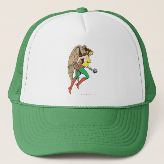 Hawkwoman Profile Trucker Pet (Voorkant)
