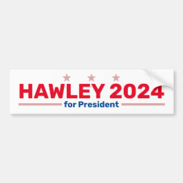 Hawley 2024 bumpersticker