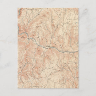 Hawley, Massachusetts Briefkaart