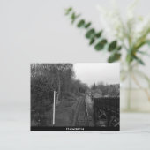 Haworth Railway Briefkaart (Staand voorkant)