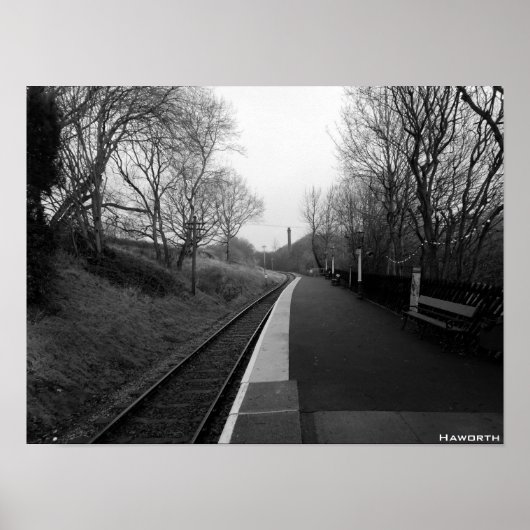 Haworth Railway Poster (Voorkant)