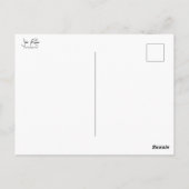 Haworth Town Briefkaart (Achterkant)