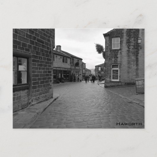 Haworth Town Briefkaart (Voorkant)