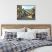 Haworth Yorkshire Dales Scenic Picturesque Canvas Afdruk (Insitu (Slaapkamer))