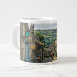 Haworth Yorkshire Dales Schilderachtig Picturesque Grote Koffiekop