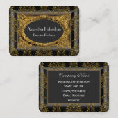 Hawshaythe Elegant Professional Round Visitekaartje (Voorkant / Achterkant)