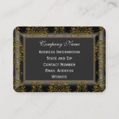 Hawshaythe Elegant Professional Round Visitekaartje (Achterkant)