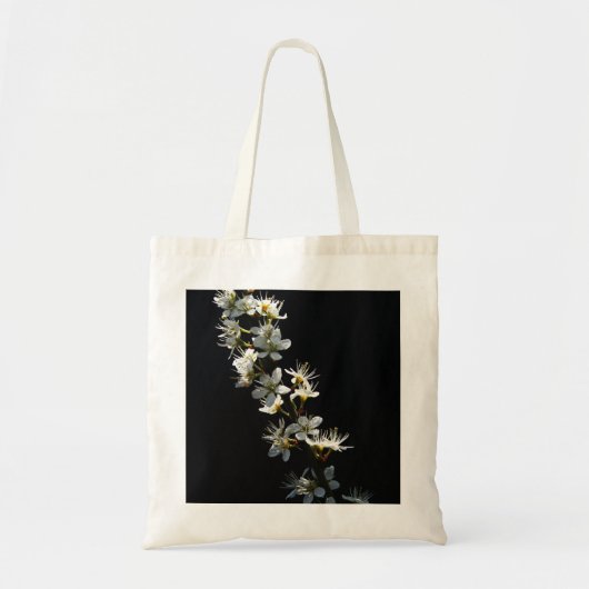Hawthorn Flowers-bit Tote Bag (Voorkant)