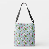 Hawthorn Flowers Crossbody Tas (Achterkant)