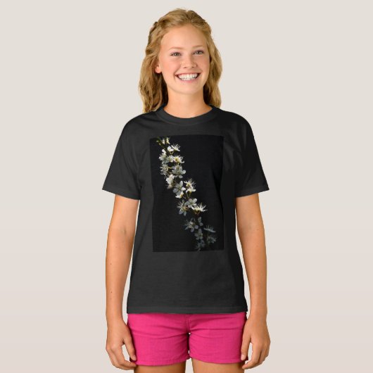Hawthorn Flowers gccna T-shirt (Voorkant volledig)