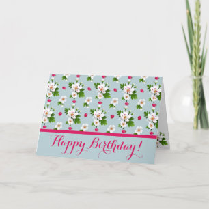 Hawthorn Flowers Kaart