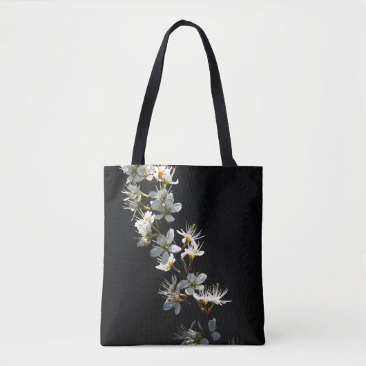 Hawthorn Flowers stcan Tote Bag (Voorkant)