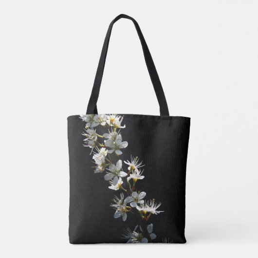 Hawthorn Flowers stcan Tote Bag (Achterkant)