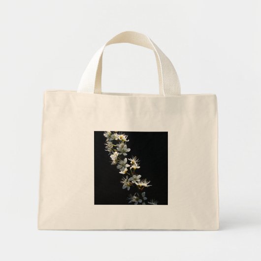 Hawthorn Flowers tcna Mini Tote Bag (Voorkant)