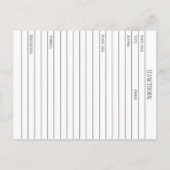 Hawthorn Materia Medica Monograph Herbal Studie Briefkaart (Achterkant)