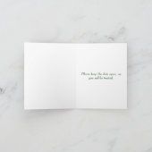 Hawthorn & Oak Handfasting Save the Date Notitieka (Binnen)