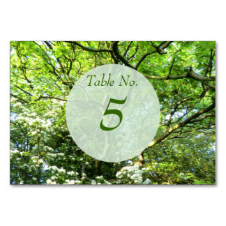 Hawthorn & Oak Handfasting Table Kaart