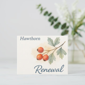 Hawthorn — Renewal Briefkaart