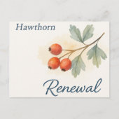 Hawthorn — Renewal Briefkaart (Voorkant)