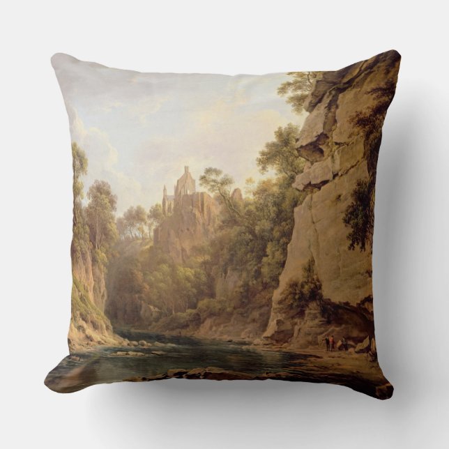 Hawthornden Castle, nabij Edinburgh, c.1820-22 (ol Kussen (Voorkant)