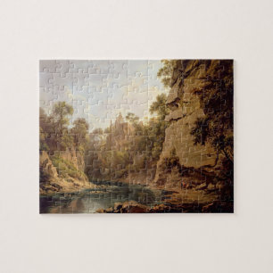 Hawthornden Castle, nabij Edinburgh, c.1820-22 (ol Legpuzzel