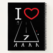 Hawthorne Airport Runway 25/7 Notitieboek (Achterkant)