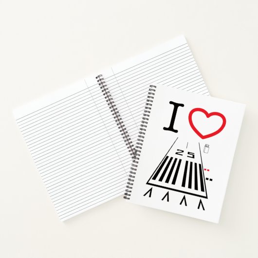 Hawthorne Airport Runway 25 / 7 Notitieboek (Binnen)