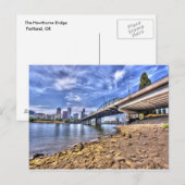 Hawthorne Bridge Briefkaart (Voorkant / Achterkant)