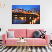 Hawthorne Bridge Canvas Afdruk (Insitu (Woonkamer))
