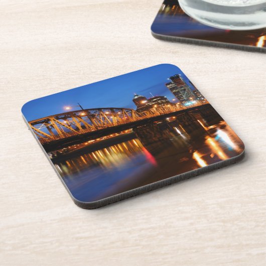 Hawthorne Bridge Drankjes Onderzetter (Linkerzijde)
