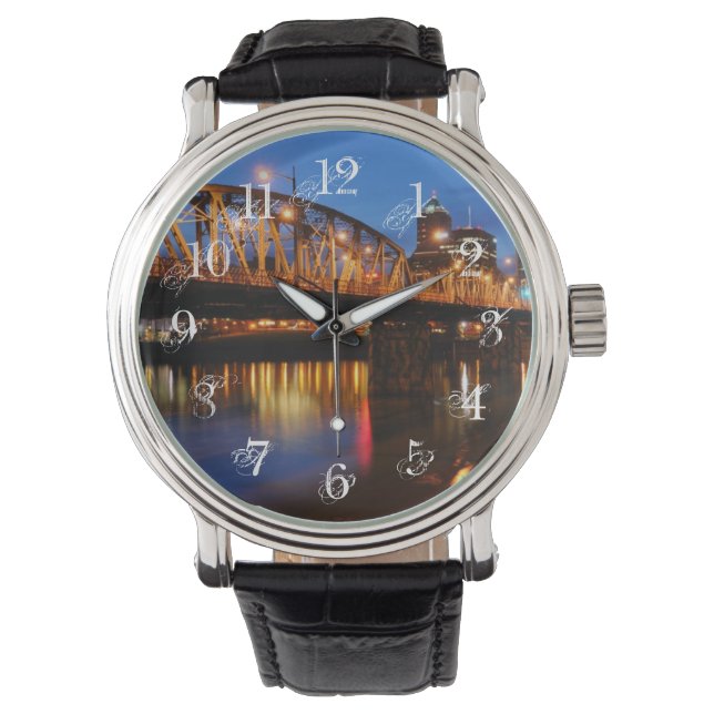Hawthorne Bridge Horloge (Voorkant)