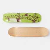 Hawthorne Bridge, PDX Skateboard (Horizontaal)